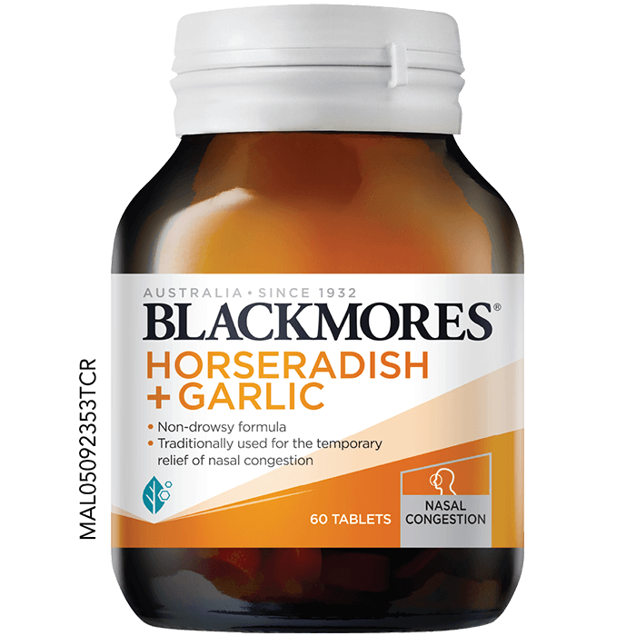 BlackmoresMY2020HorseradishGarlic60Tabs125mlwithCode1